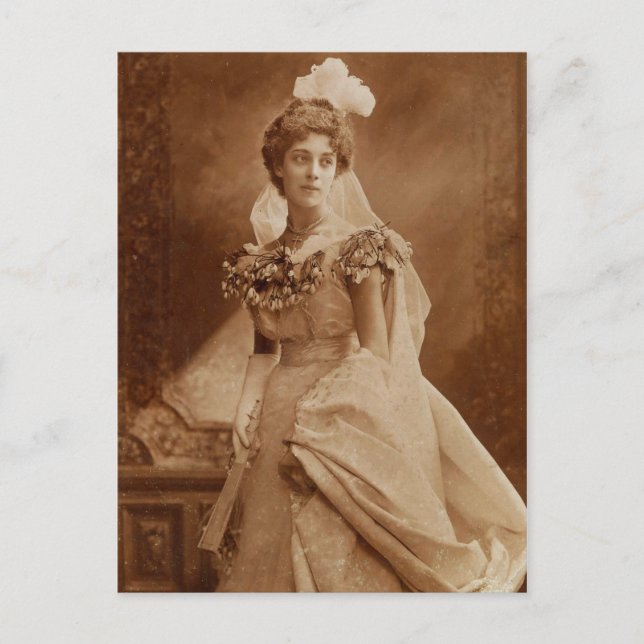 Cartão Postal A Noiva Bonita (Frente)