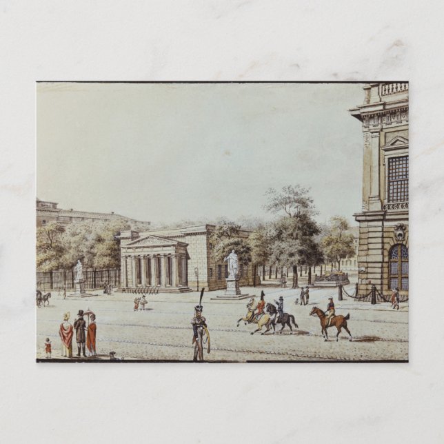 Cartão Postal A nova Casa da Guarda, ao lado da Armería, Berlim (Frente)