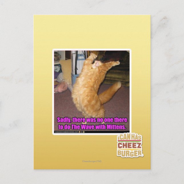 Cartão Postal A onda (Frente)