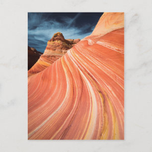 Cartão Postal A onda, os penhascos de vermilion, a Arizona
