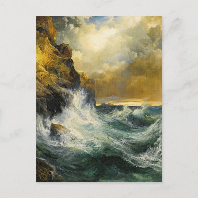 Cartão Postal A Onda Recornada de Moran, 1909 (Frente)