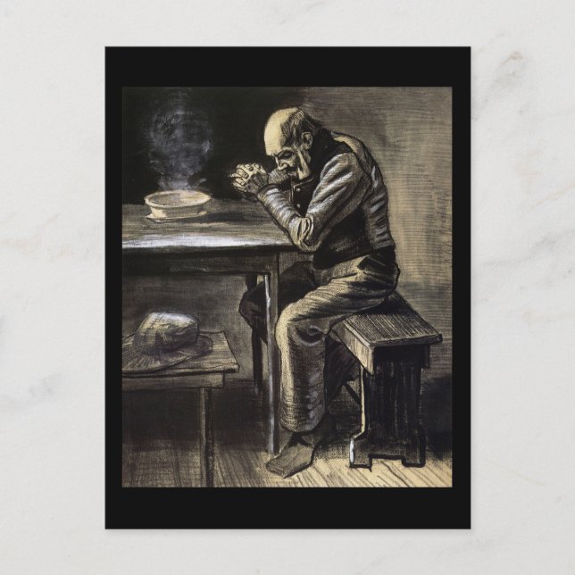 Cartão Postal A oração (Frente)