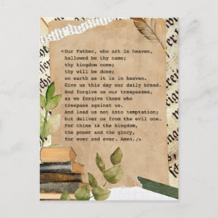 Cartão Postal - A Oração do Senhor