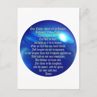 Cartão Postal A Oração do Senhor