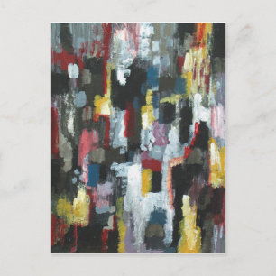 Cartão Postal A Outra Noite (expressionismo abstrato)