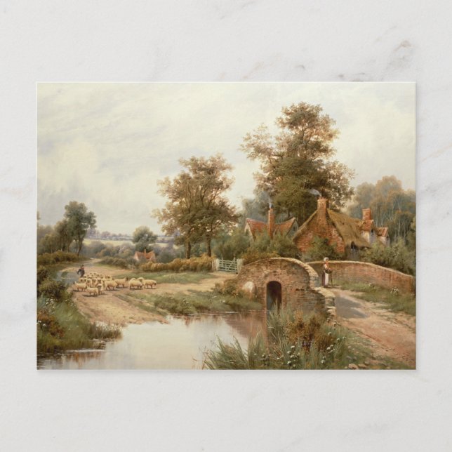 Cartão Postal A Ovelha (Frente)