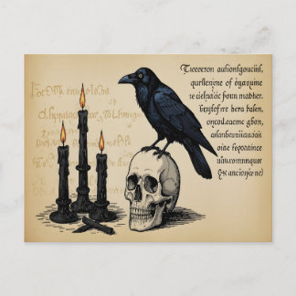 Cartão Postal A Page from the Book of Magic