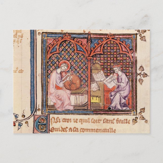 Cartão Postal A palavra, criador do mundo e autor (Frente)