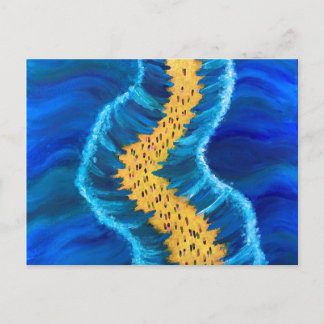 Cartão Postal A Partida da Pintura do Mar Vermelho