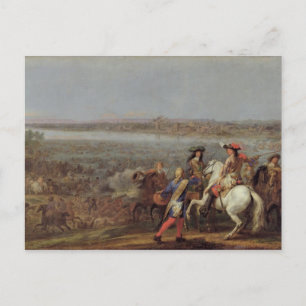 Cartão Postal A passagem do Reno, 12 de junho de 1672