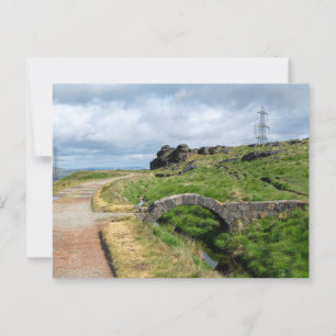 Cartão Postal A Pedra da Chuva, Blackstone Edge