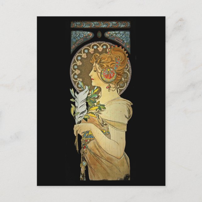 Cartão Postal A pena de 1899 (Frente)