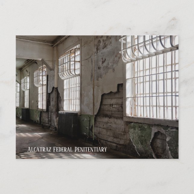 Cartão Postal A Penitenciária Federal Alcatraz, The Rock, (Frente)