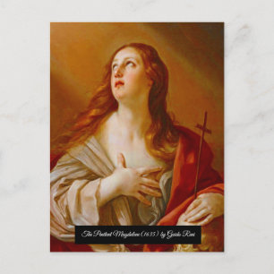 Cartão Postal A Penitente Magdalene