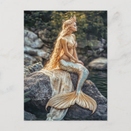 Cartão Postal A Pequena Cena Sereia