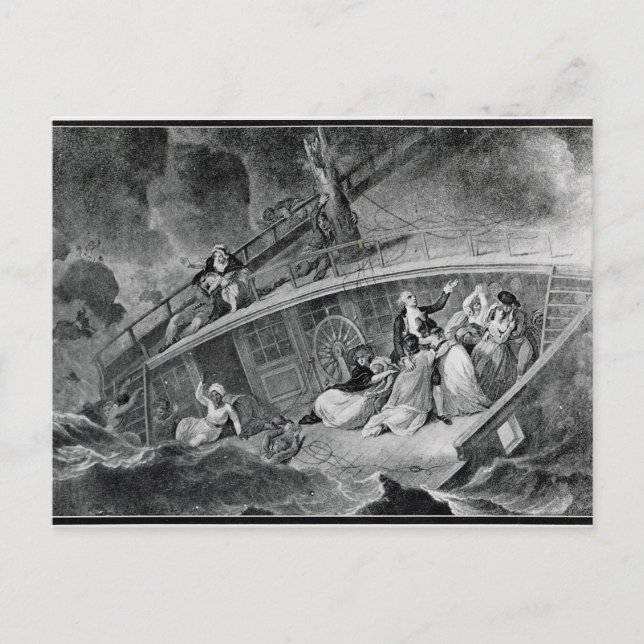 Cartão Postal A Perda do Índio Oriental (Frente)