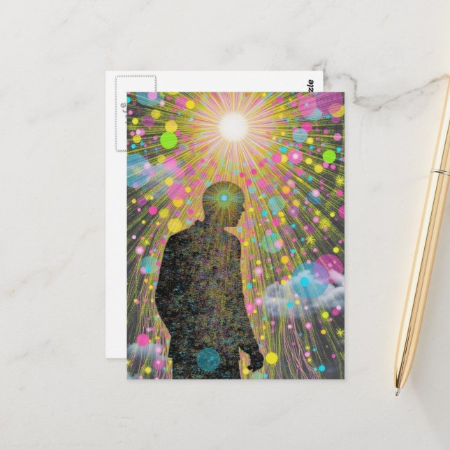 Cartão Postal A person finds themselves lost in the algorithm (Frente/Verso In Situ)