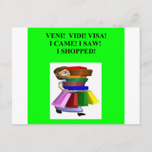 Cartão Postal a piada comprada das mulheres engraçadas
