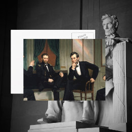 Cartão Postal A pintura de peacemakers de 1868