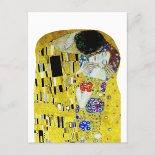 Cartão Postal A pintura do Beijo por Gustav Klimt