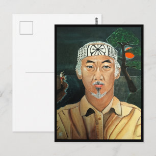 Cartão Postal A Pintura do Sensei por Alfred Fox