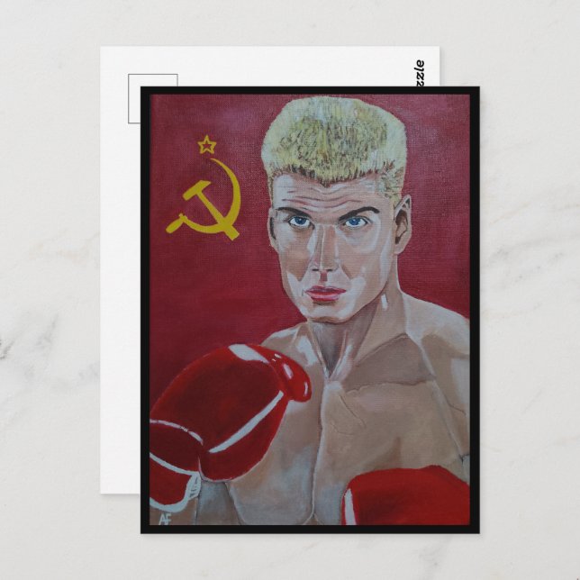 Cartão Postal A pintura russa de Alfred Fox Collectable (Frente/Verso)