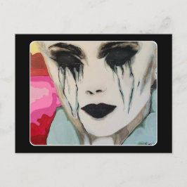 Cartão Postal A pintura "The Chill" em um