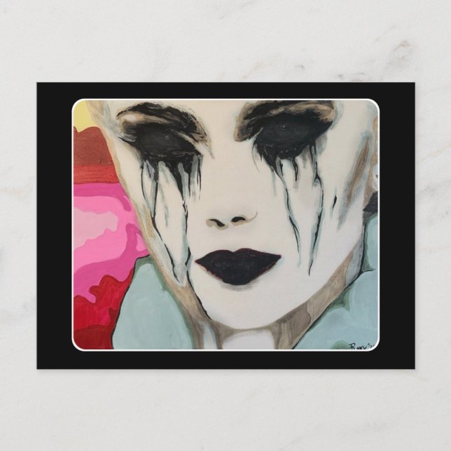 Cartão Postal A pintura "The Chill" em um (Frente)