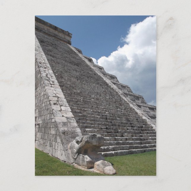 Cartão Postal A Pirâmide do Kukulcan 2 (Frente)