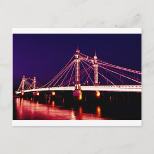 Cartão Postal A ponte Albert London