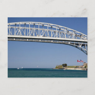 Cartão Postal A Ponte Blue Water é uma ponte de dupla extensão 2