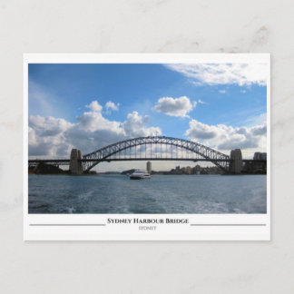 Cartão Postal A Ponte da Baía de Sydney