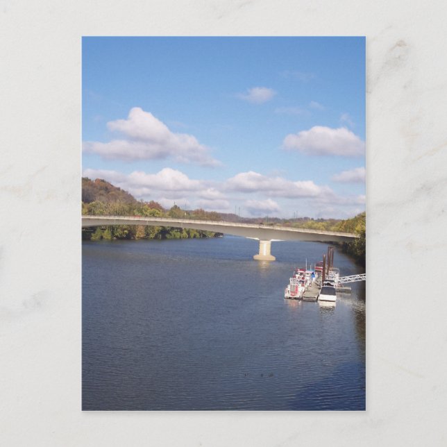 Cartão Postal A ponte de Ohio (Frente)