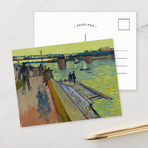 Cartão Postal A Ponte de Trinquetaille   Vincent van Gogh