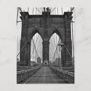 Cartão Postal A ponte do Brooklyn em Nova Iorque