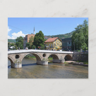 Cartão Postal A Ponte Latina. Sarajevo. 