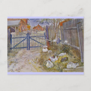 Cartão Postal A Porta