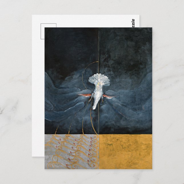 Cartão Postal A Porta, No 5 | Hilma af Klint (Frente/Verso)