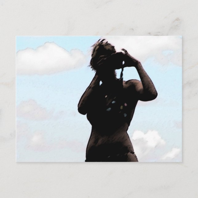 Cartão Postal A postura (cor) (Frente)