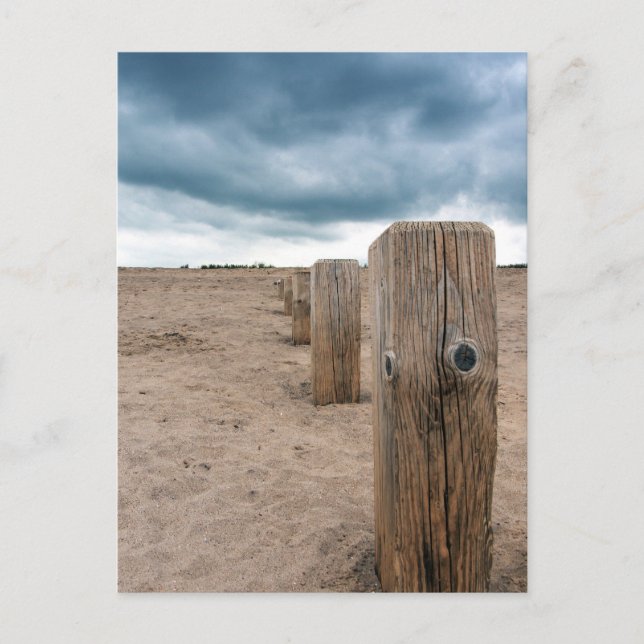 Cartão Postal A praia (Frente)