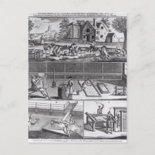 Cartão Postal A Primeira Chapa do Fabrico de Roubados