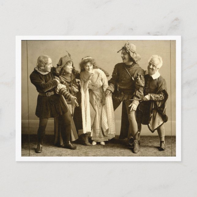 Cartão Postal A Princesa Chic, 1902, Vintage (Frente)