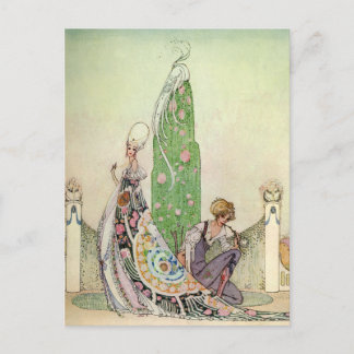 Cartão Postal A Princesa de Kay Nielsen e o Gardener