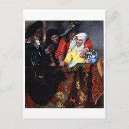 Cartão Postal A proposta de Johannes Vermeer