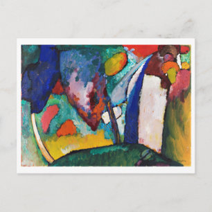 Cartão Postal A Quebra d'água, Wassily Kandinsky