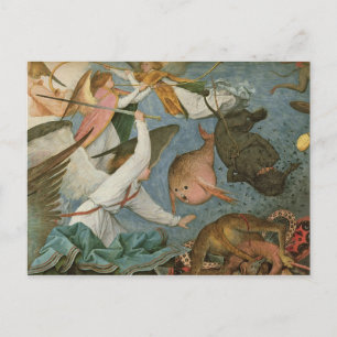 Cartão Postal A queda dos anjos rebeldes, 1562