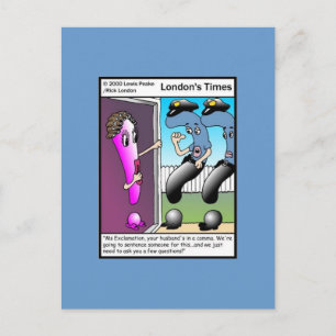 Cartão Postal A Questão Cartoon Policial Cartoon Real Posta Car