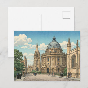 Cartão Postal A Radcliffe Camera na Universidade de Oxford