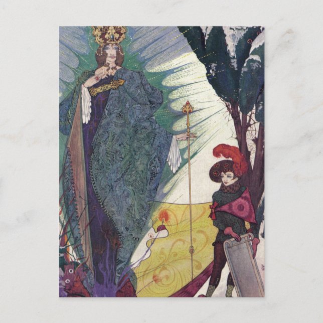 Cartão Postal A Rainha da Neve 1 (Frente)