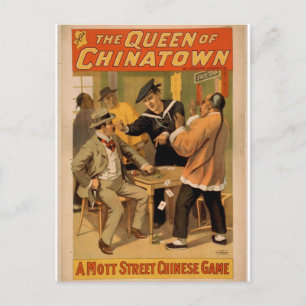 Cartão Postal A Rainha de Chinatown